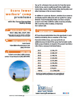 Texas Recreation Group factsheet